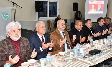 Manisa Büyükşehir Belediye Başkan Ergün, İftar Programında Uluderbentliler ile Buluştu